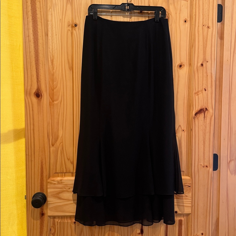 Adrianna Papell Black Evening Skirt Size 12
